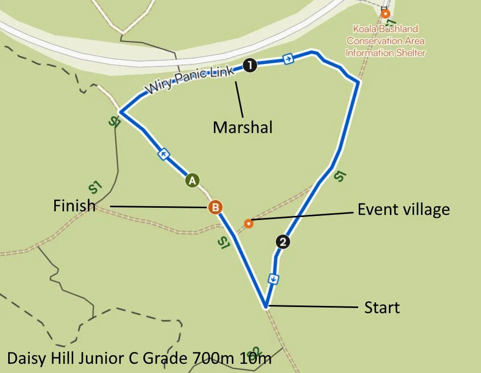 Summer Sprints Daisy Hill JuniorC